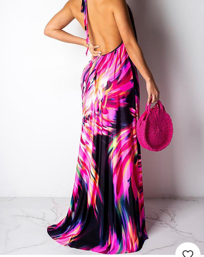 Pink Maxi Dress