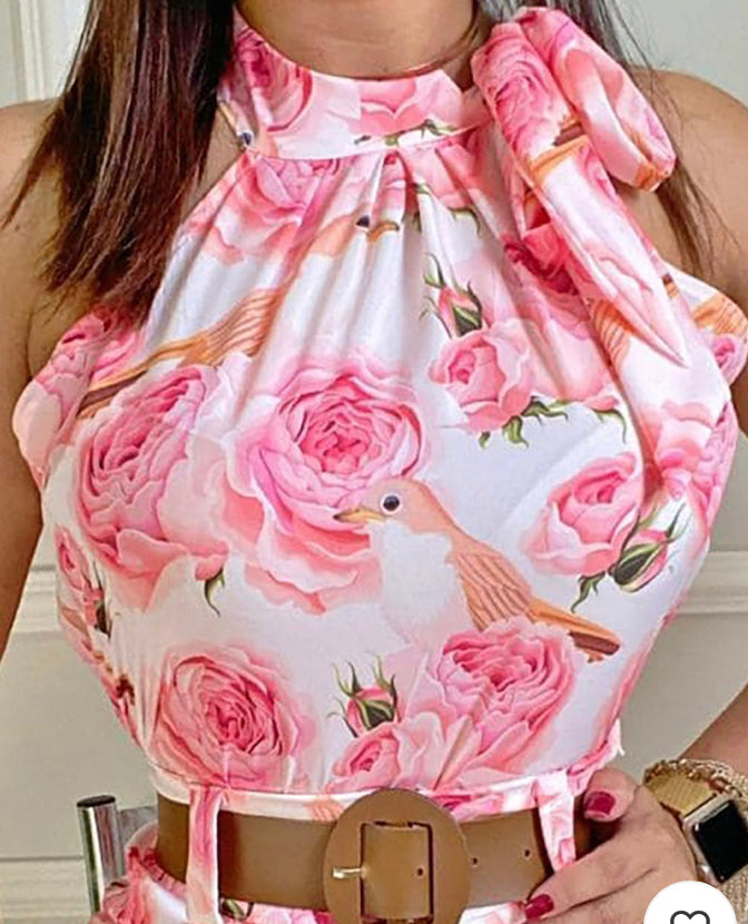 Romper top front
