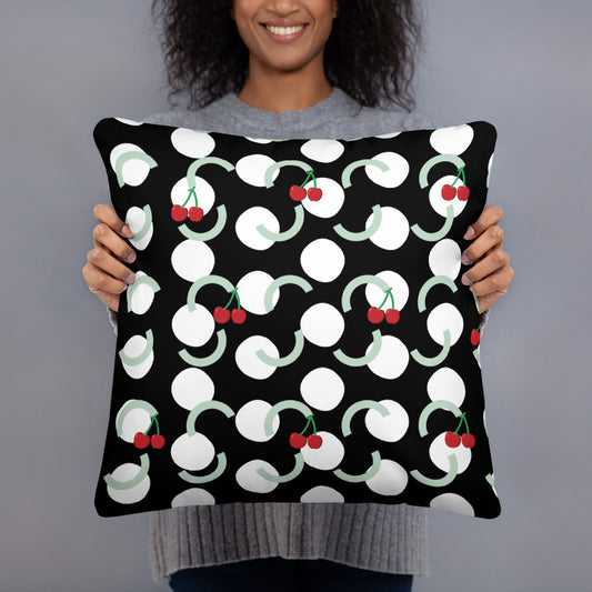 Cherry Accent Pillow
