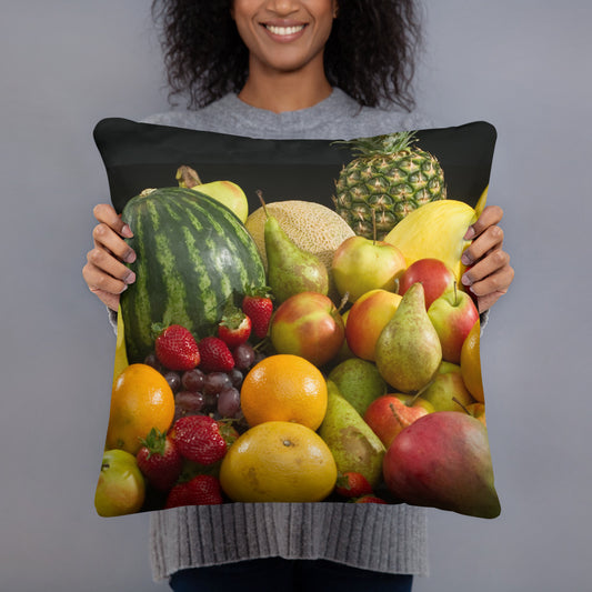 Fruits Throw Pillow