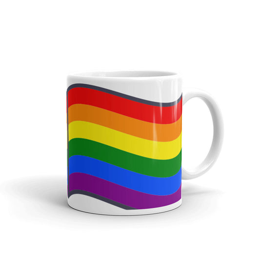Multicolored Stripe Mug